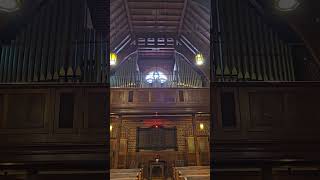 A view of the organ of St Johns Uniting Church Wahroonga featuring BWV 540 [upl. by Narrat]