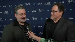 John Favreau and Dave Filoni Interview on The Mandalorian and Grogu at 2024 D23 Expo [upl. by Neela]