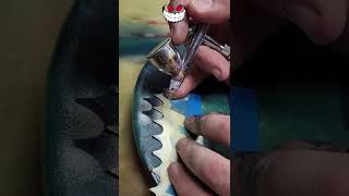 Airbrush 101  Tip007  How To Make And Use Fish Scale Stencils [upl. by Isnyl]