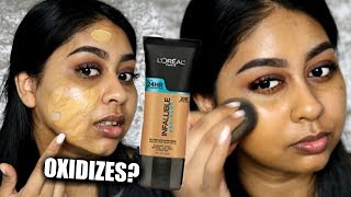 LOREAL INFALLIBLE PRO GLOW FOUNDATION REVIEW  FINALLY IN THE UK [upl. by Niggem]