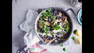 Creamy mushroom pasta 🍝  Sofie Dumont [upl. by Zillah]