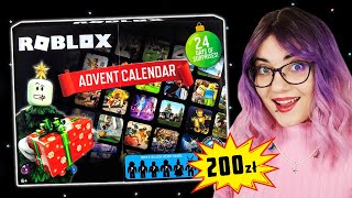 Kalendarz Adwentowy ROBLOX za PONAD 200 zł 🎄 miss Aga [upl. by Niro785]