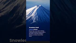 japan mount fuji snow snowless mountfuji [upl. by Alim]