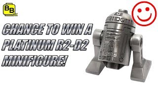 LEGO SHOP PLATINUM R2D2 MINIFIGURE COMPETITION [upl. by Leanne]