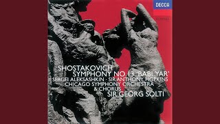 Shostakovich Symphony No 13 Op 113quotBabi Yarquot 5 Allegretto  quotA Careerquot [upl. by Ennahgem]