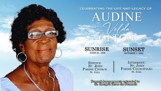 Celebrating the Life amp Legacy of Audine Velda Olton  Velda [upl. by Jerrold]