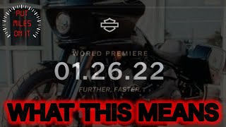 Further Faster What does the new HarleyDavidson teaser mean [upl. by Pena]