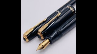 Parker Vacumatic Black Celluloid Fountain Pen and Pencil Set  Restored  P7 [upl. by Eslud]