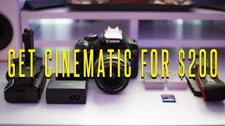 Cinematic Music Video With A 200 Camera  BTS Footage [upl. by Suertemed]