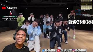 IshowSpeed reacts to Korean song [upl. by Yetnruoc259]