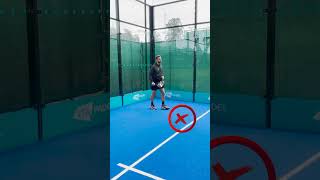 Stop doing this when youre defending✖️ padel padeltennis ThePadelSchool [upl. by Tony]