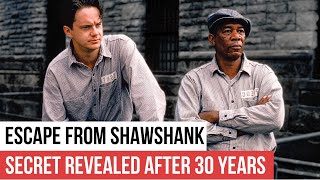 Escape from Shawshank the secret of the movie is revealed after 30 years and impressed the audience [upl. by Barta179]