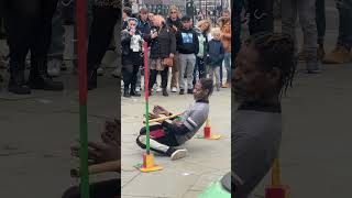 Playing Limbo in Camden London streetperformers shorts shortsviral [upl. by Nasus788]