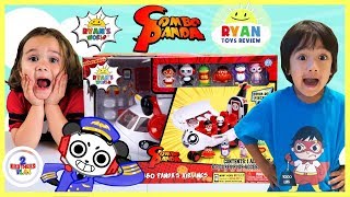 I Mailed Myself to Ryan ToysReview and it worked I got the NEW Combo Panda Airlines Airplane [upl. by Ednalrym]