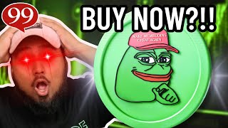 PEPE COIN UP 124 WILL PEPE MAKE YOU A CRYPTO MILLIONAIRE [upl. by Auehsoj]