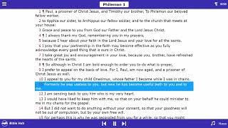 Audio Bible Philemon [upl. by Elmore930]