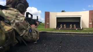 HWACF CCOY  L98A2 Cadet GP Rifle Slow Motion [upl. by Marx]