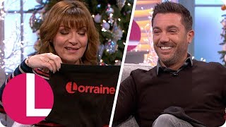 Gino DAcampo Gets What He Always Wanted for Christmas From Lorraine  Lorraine [upl. by Suivatra]