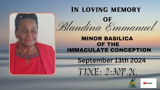 In loving memory of Blandina Emmanuel [upl. by Wanfried]