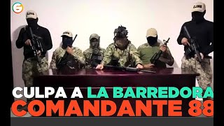 quotEl Comandante 88quot del CJNG se deslinda de suceso en DBar Tabasco [upl. by Lahcear]