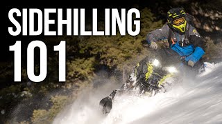 Snowmobile Sidehilling 101 [upl. by Derrick320]