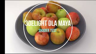 3Delight dla Maya  Shader 01 [upl. by Rephotsirhc402]