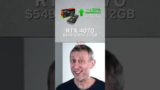 RTX 4000 series performance leap rtx4000 pcmemes memes gpus nvidia nvidiartx geforcertx [upl. by Estell]