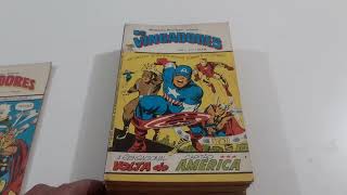 Todas as Capas dos Gibis Vingadores da Editora Bloch [upl. by Shelburne]