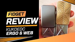 Fidget Review  KukoEDC Web Slider and Ergo Slider [upl. by Patric]