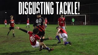 THE WORST TACKLE YET BICYCLE GOALS amp BROKEN NOSES  AUSTRALIAN SUNDAY LEAGUE [upl. by Merriott567]