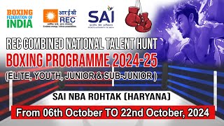 RING 02 l DAY 06 lI REC COMBINED NATIONAL TALENT HUNT BOXING PROGRAMME 202425 JUNIOR amp SUB JUNIOR [upl. by Aiyotal]