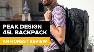 Peak Design 45L Backpack Indepth After 6 Months [upl. by Salas]