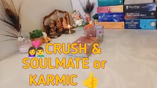 ❤️TODAYS ENERGY UPDATE❤️आपके पर्सन ❤️👩‍❤️‍👨CRUSH amp SOULMATE or KARMIC 👍 [upl. by Negris]