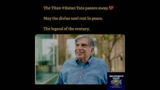 Rattan tata remember rip passedaway tata emeritus chairman 1937 2024 tatamotors india [upl. by Aralomo]