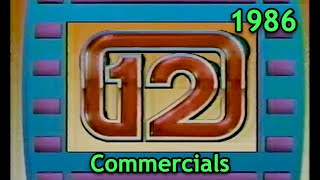 Retro 80s Commercials from Portland Oregon KPTV 12 1986 [upl. by Faina]