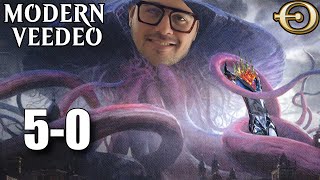 50 🏆 with MonoBlack Coffers ft 4 Expedition Map  Modern  MTGO [upl. by Fruma]