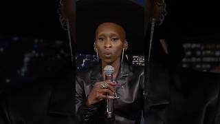 CynthiaErivo whistles TheWizardofOz’s “Somewhere Over The Rainbow” 🥹 🌈 Wicked [upl. by Lawley304]