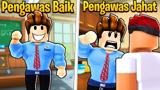 Drama Pengawas Baik VS Pengawas Jahat Roblox Malaysia [upl. by Rolando]