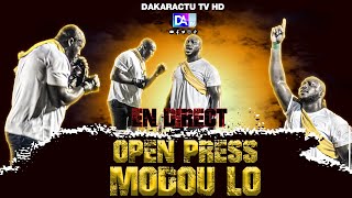 🛑DIRECT Open Presse Modou Lô  Le roi des arènes annonce la guerre pour défendre sa couronne [upl. by Spooner]