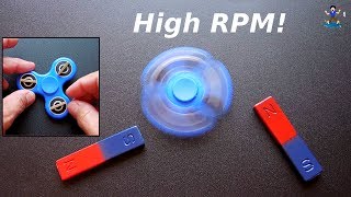 quotFree Energyquot Magnetic Fidget Spinner Motor Real [upl. by Ondine991]