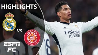 🚨 REAL MADRID DESTROYS GIRONA 🚨 Jude Bellingham scores 2 goals in win  LALIGA Highlights  ESPN FC [upl. by Chaing]