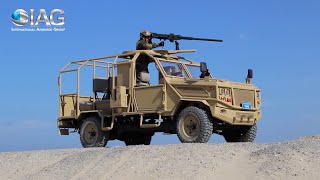 At IDEX 2023 International Armored Group presents its full range of wheeled armored vehicles for mil [upl. by Auot]