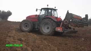 Same Iron3 220 semina con combinata Maschio  Amazone da 3 mt [upl. by Yanahs]