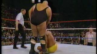 WWF Hulk Hogan vs King Kong Bundy wAndre the Giant 22 [upl. by Yeclehc]