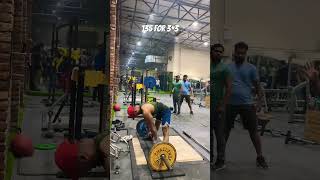 🥷 gymmotivation ytshorts fitness workout deadlift gym [upl. by Ynaffital915]