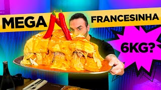 o MAIOR DESAFIO de PORTUGAL MEGA Francesinha [upl. by Hafital]