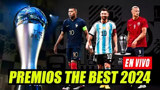 Premios The Best 2024 🔴 EN VIVO con MESSI MBAPPÉ y HAALAND ¿Quién será el MEJOR JUGADOR  REACCIÓN [upl. by Aicenert]