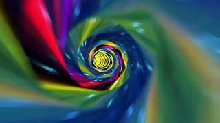 Vestibular Optokinetic Training  Colorful Tunnel [upl. by Oal]