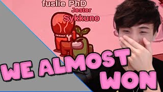 WE ALMOST WON ft Sykkuno Fuslie Valkyrae Ludwig xChocoBars [upl. by Augusta]