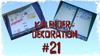 FilofaxKalenderdekoration 21 [upl. by Kcirded248]